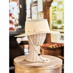 Discount 🎉 Vermont Country Store Men's Aussie Hat With Mesh Insets Khaki 😉 -Cheap Mens Clothing Shop unnamed file 142