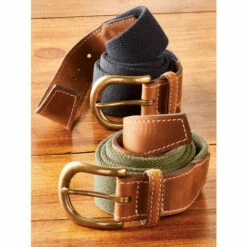 Promo 🎉 Vermont Country Store Men's Stretch Web Belt Olive 😉 -Cheap Mens Clothing Shop unnamed file 21