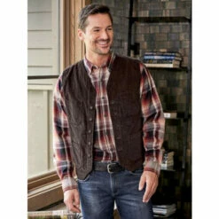 Best Sale โจ Orton Brothers Country Corduroy Vest Brown ๐