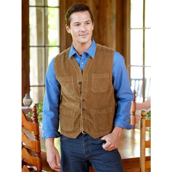 Best Sale β¨ Orton Brothers Country Corduroy Vest Brown π 4 Best Sale β¨ Orton Brothers Country Corduroy Vest Brown π - Image 4