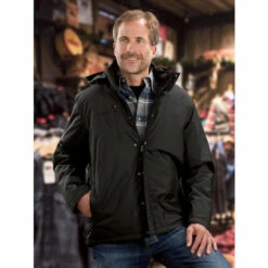 Best Sale ๐ Vermont Country Store Men's Frost Fighter Parka Black ๐