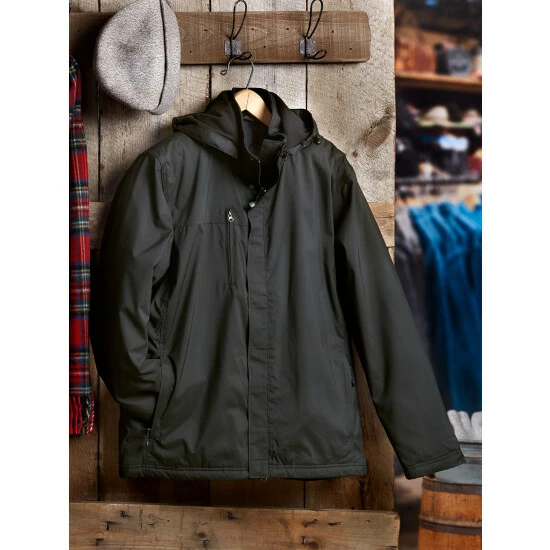 Best Sale ๐ Vermont Country Store Men's Frost Fighter Parka Black ๐ 2 Best Sale ๐ Vermont Country Store Men's Frost Fighter Parka Black ๐ - Image 2