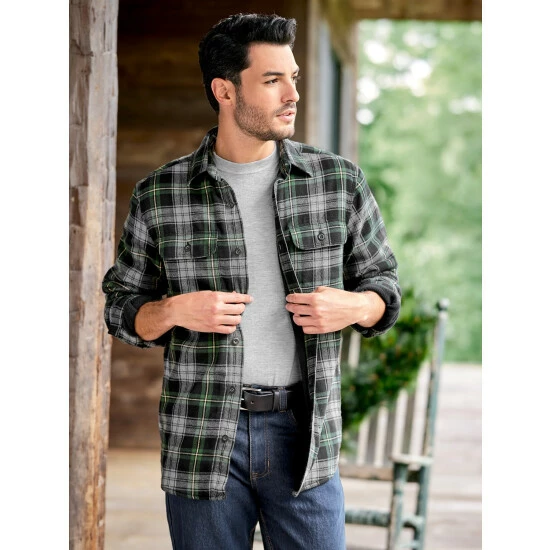 Coupon π Orton Brothers Fleece-Lined Plaid Flannel π Shirt Green Plaid β 1 Coupon π Orton Brothers Fleece-Lined Plaid Flannel π Shirt Green Plaid β