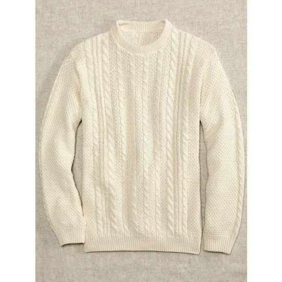 Coupon 𧨠Orton Brothers Men's Cotton Crewneck Pullover Sweater Cream π₯ 1 Coupon 𧨠Orton Brothers Men's Cotton Crewneck Pullover Sweater Cream π₯