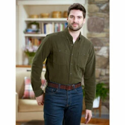 Discount ๐ Orton Brothers Pinwale Corduroy ๐ Shirt Dark Navy โ