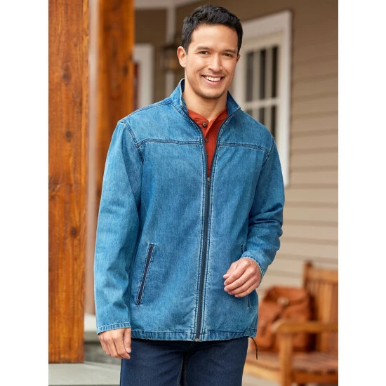 Cheap π Orton Brothers Full-Zip Denim Jacket Blue βοΈ 1 Cheap π Orton Brothers Full-Zip Denim Jacket Blue βοΈ
