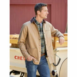 Buy ❤️ Vermont Country Store Men's Long-Sleeve Crewneck Long Underwear Top 👍