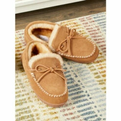 Best reviews of 🎉 Vermont Country Store Men's Sheepskin Moccasins Chestnut 🎁 -Cheap Mens Clothing Shop unnamed file 464