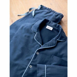 Flash Sale ✔️ Vermont Country Store Men's Super-Soft Portuguese Cotton Flannel Pajamas Blue 🌟 -Cheap Mens Clothing Shop unnamed file 501