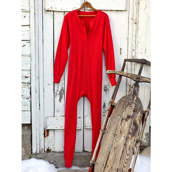 Promo ๐ Vermont Country Store Red Cotton Union Suit ๐ฅ 3 Promo ๐ Vermont Country Store Red Cotton Union Suit ๐ฅ - Image 3