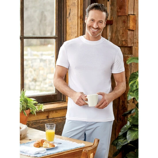 Best deal 😀 Munsingwear Crewneck Cotton Undershirts White 🌟 1 Best deal 😀 Munsingwear Crewneck Cotton Undershirts White 🌟